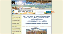 Desktop Screenshot of endlesssummersun.com